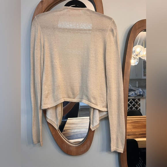 Lilly Pulitzer Cream Open Front Sweater - Picture 2 of 6